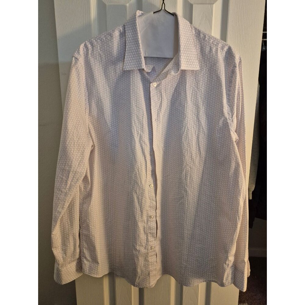 Mens Dress Shirt, XL Slim IMX